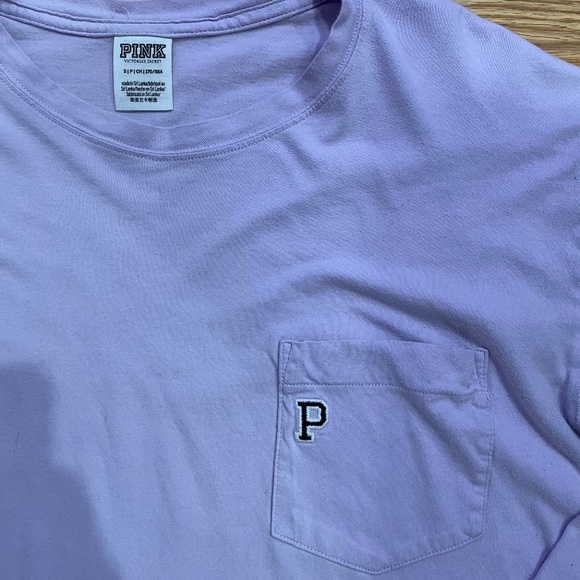 VS Pink Long Sleeve T-Shirt - Picture 3 of 3